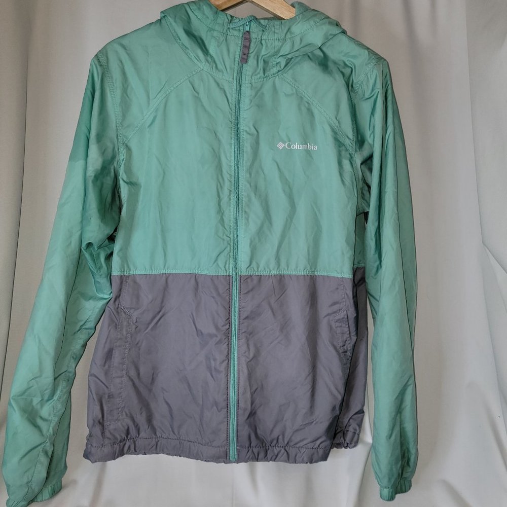 Columbia Sportswear Women's Windbreaker jacket - Mint green - Size Medium - Picture 1 of 5